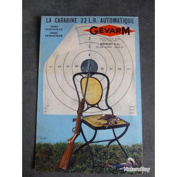 GEVARM CARTONNAGE PUBLICITAIRE ANNEE 60 /70