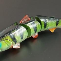 Leurre BBZ-1 swimbait 6" SPRO 15cm-59gr UV Green Perch