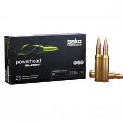 Munitions SAKO calibre 308 Win Powerhead Blade 150gr - 9.7g x20