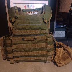 Gilet Porte-Plaque Chest Rig Cordura Airsoft