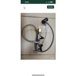 Branchement pour recharge de co2