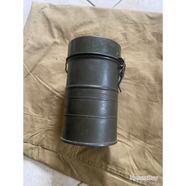 PEU COURANT Lederschutzemaske Masque  gaz allemand DFENSE PASSIVE 1940