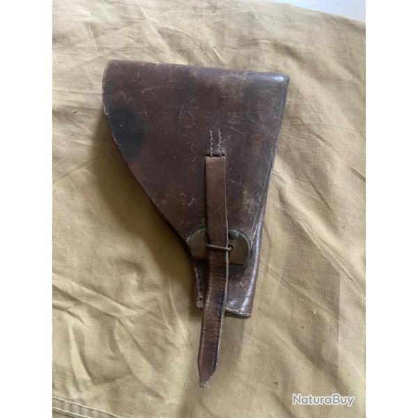 tui  cuir pour pistolet style 7,65