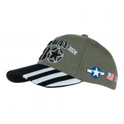 Casquette de Baseball, spéciale 80° anniversaire du D-Day