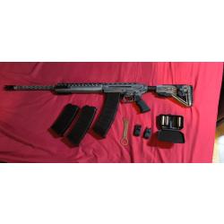 Fusil Rép manuelle Hunt Group MH-TS Distr White à chargeur 12/76 billes acier