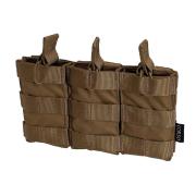 CONDOR Triple Kangaroo Mag Pouch Multicam - Pochette Chargeurs M4/M16 & Pistolet