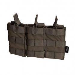 Poche porte-chargeurs triple M4 Dagger MOLLE Ranger Green - Corso Tactical
