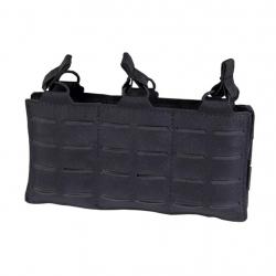 TRIPLE PORTE CHARGEUR M4/5.56 DAGGER MK1 LASERCUT CORSO TACTICAL NOIR