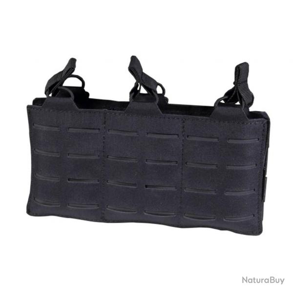 TRIPLE PORTE CHARGEUR M4/5.56 DAGGER MK1 LASERCUT CORSO TACTICAL NOIR