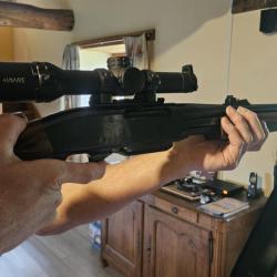 Carabine &agrave; Lunette REMINGTON 28O chargeur excellent etat