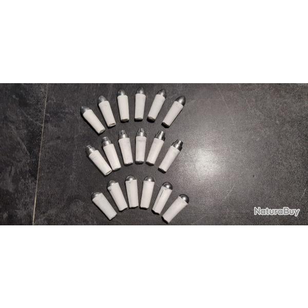 36 Cartouches papier PN, 44, 3 sortes de balles et ogive, offre dcouverte, 1,6g Pnf2 ou Suisse n1