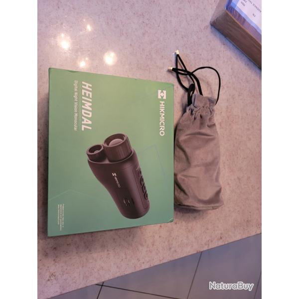 Monoculaire vision nocturne hikmicro heimdal h4d