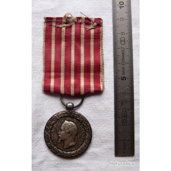 MEDAILLE DE LA CAMPAGNE D'ITALIE 1859