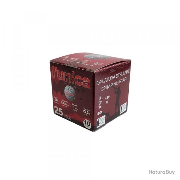 Cartouche Eurocomm L'Unica percussion centrale 36/63,5 plomb 10