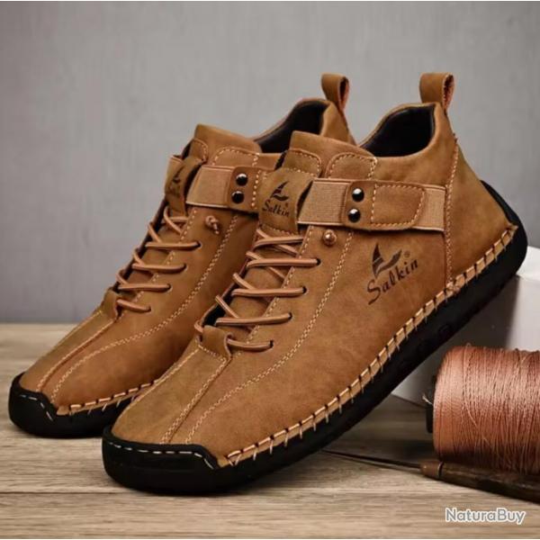 ENCHERE 1 euro ...Chaussure en Cuir SALKIN,  du 39 au 48 ..Coloris et Pointure au choix....