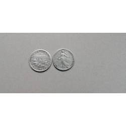 FRANCE = PIECE DE  MONNAIE DE 50 CENTIMES DE 1909 EN ARGENT