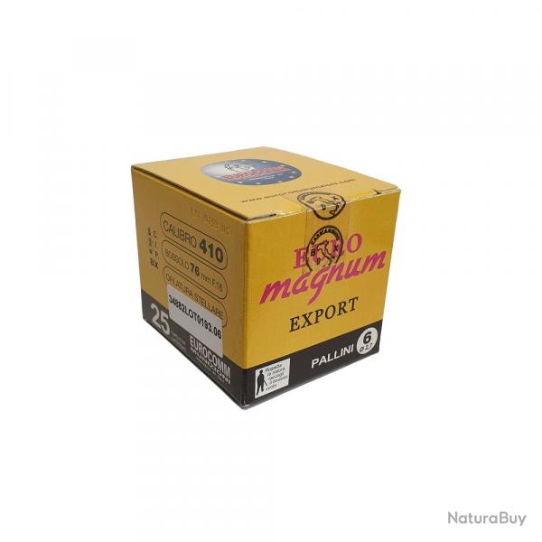 Cartouche Eurocomm Euromagnum cal.410 plomb 6
