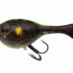 Leurre souple Illex Deraball 8,2cm  maruhata visible brown