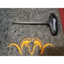 Clefs de démontage pour canon Blaser R8