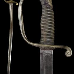 N49 - Sabre d'officier d'infanterie 1845 à lame yatagan