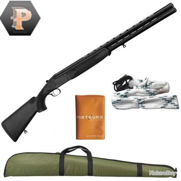 Wahoo ! Fusil superpos COUNTRY composite cal 12/76 Acier + porte permis + fourreau et cordon