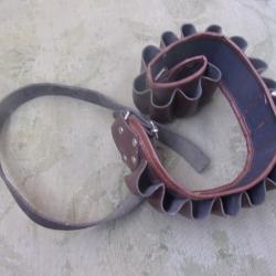 ceinture pour cartouches de chasse lisses