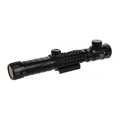 Lunette de tir 3 - 9 x 32 éclairée | Lancer tactical (0000 3342) - Airsoft