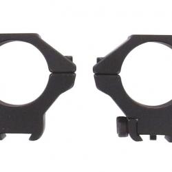Collier pour lunette en alu Fuzyon 25,4 mm - Bas - Rail 11 mm