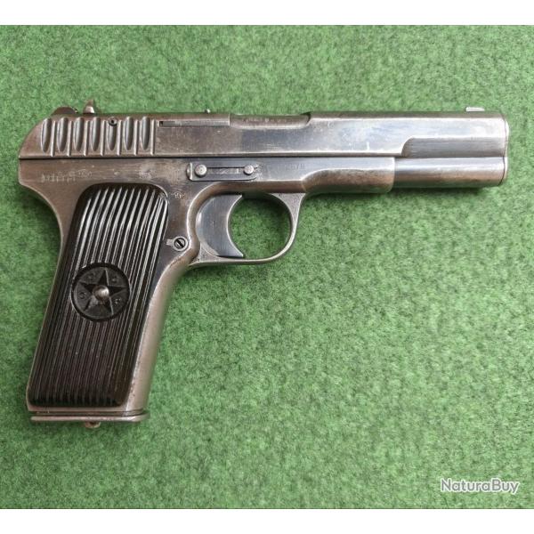 Pistolet TOKAREV TT-30 - Fabrication Russe 1935 - Calibre 7,62 x 25 Tokarev - 22772 (Occasion - Rvi