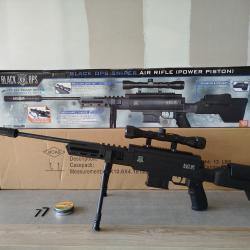 Carabine Air Comprimé Black Ops Sniper 19,9 Joules calibre 4,5mm
