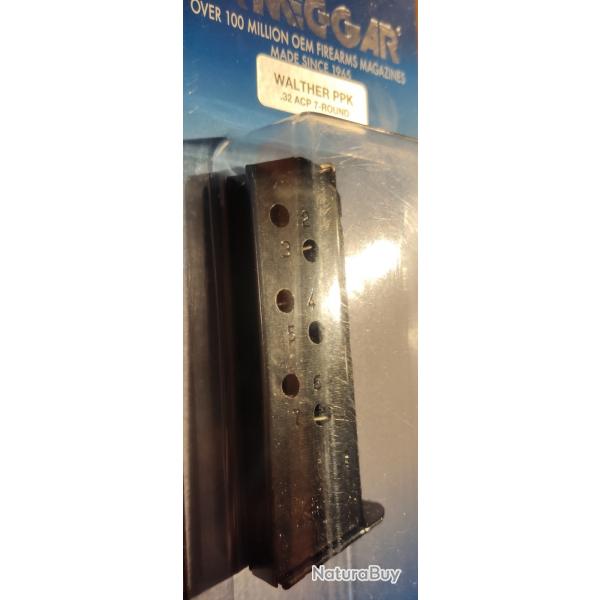 Chargeur walther PPK 7,65 - 7 coups - Lot de 2 -