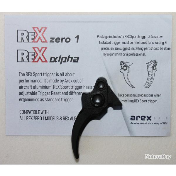 Dtente sport allge rglable pour Arex Rex 01 et Rex Alpha