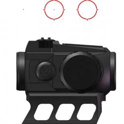 Red Dot T10 PRO 2MOA multi-réticules jusqu'au .308/.300 pour rail picatinny