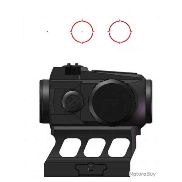 Red Dot T10 PRO 2MOA multi-rticules jusqu'au .308/.300 pour rail picatinny