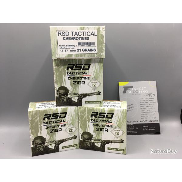 {VENTE FLASH} 100 CHEVROTINES JOCKER RSD TACTICAL C/12 21 GRAINS (4 BOITES) FRAIS DE PORT OFFERT