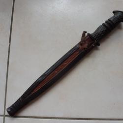 ANCIEN GLAIVE  KUBA  CONGO AFRIQUE  BEL ETAT
