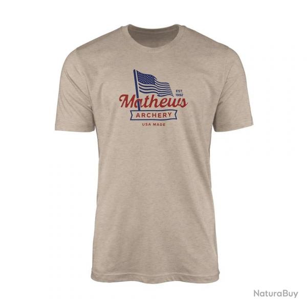 T-Shirt Mathews Flag Tee - L