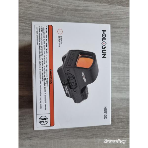 Holosun 510 c point rouge