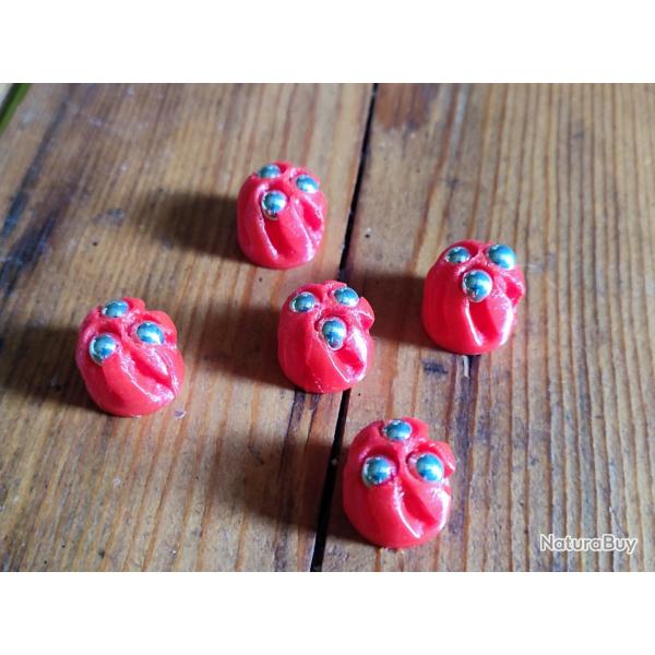 TWISTED TOP TRIO TPU RUTILISABLE CALIBRE 68 POUR HDR ET PAK. HAUTE QUALIT SLUGS BLLETS. X5
