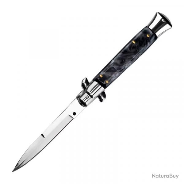 Couteau automatique italien lame acier inoxydable de 9 cm