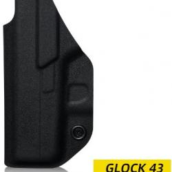 Glock 43 43X Holster à droite- LIVRAISON GRATUITE