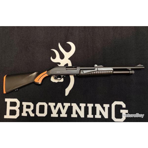 Fusil  pompe HATSAN modle IRYS - Calibre 12/76 - Canon ray 46 cm - 5+1 (Occasion trs bon tat)