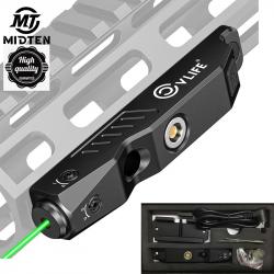 MIDTEN - visée Laser verte m-lok, Rail Picatinny, magnétique, Rechargeable  - LIVRAISON GRATUITE !!!