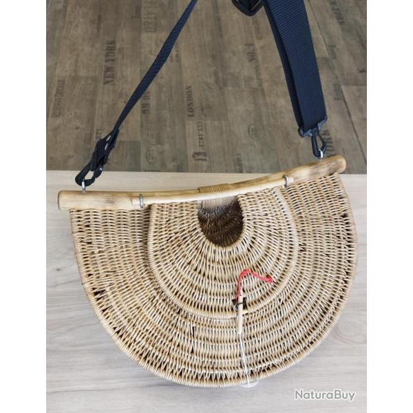Panier de pche en osier