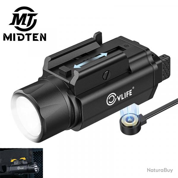 MidTen 500 Lumens Combo Lumire Magntique USB Recharge- LIVRAISON GRATUITE !!!