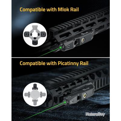 KENSIGHT MFG arrière défensive à points blancs pour 1911 Hausse basse, réglable en dérive - France