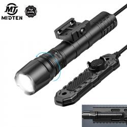 Lampe de poche aste avec interrupteur à pression à distance 1800 lumens- LIVRAISON GRATUITE !!!