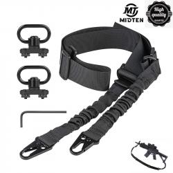 Ceinture de sécurité à deux points avec ajusteur de longueur NOIR LIVRAISON GRATUITE