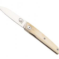 COUTEAU SALAMANDRA OS BLANC 9 CM INOX