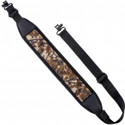 écharpe réglable en Nylon pour fusil à 2 points, avec anneau d'épaule -Camo Black LIVRAISON GRATUITE